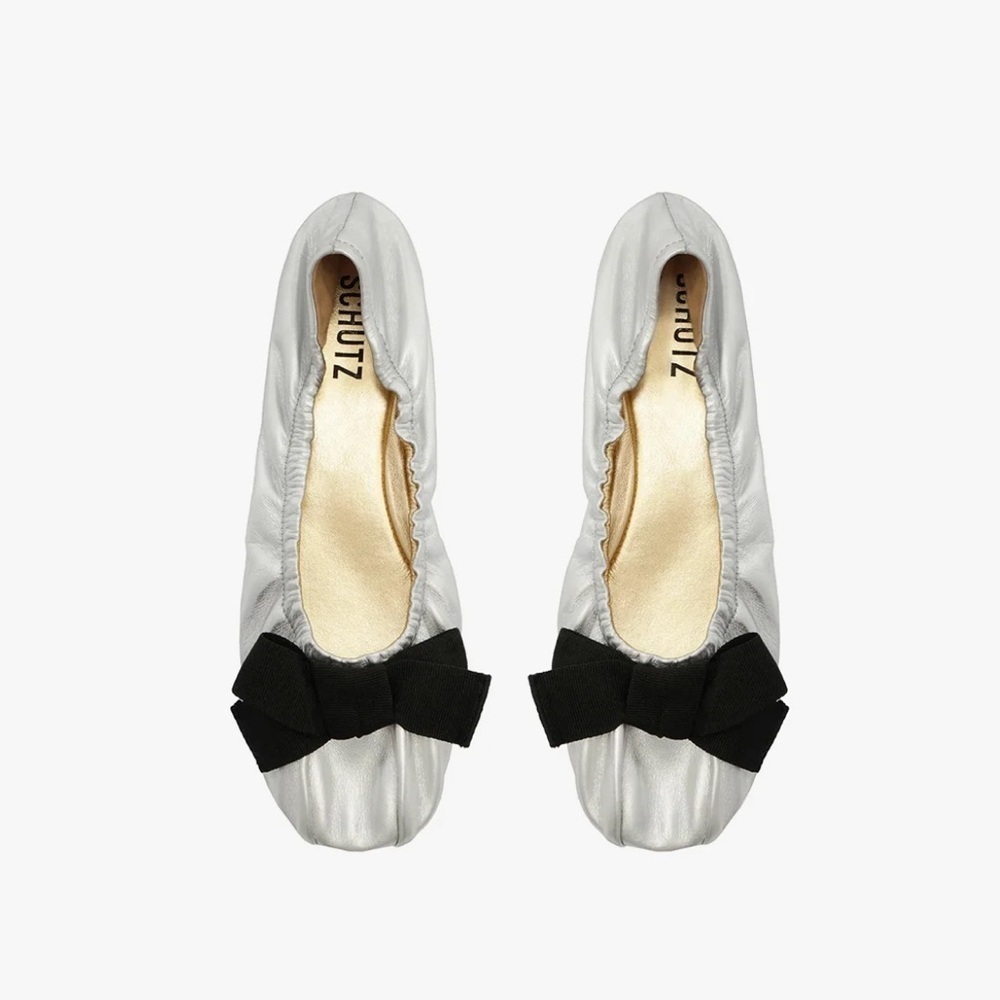 Schutz SUZANNE LEATHER FLAT